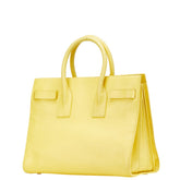 サンローラン サックドジュール ハンドバッグ ショルダーバッグ 2WAY 324823 イエロー レザー レディース SAINT LAURENT 【中古】
